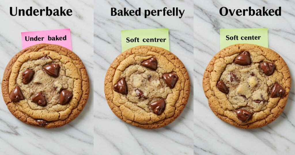Baking of Chocolate Chip Cookies