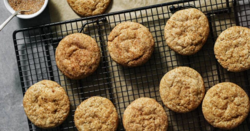 Baking of Snickerdoodle Cookies