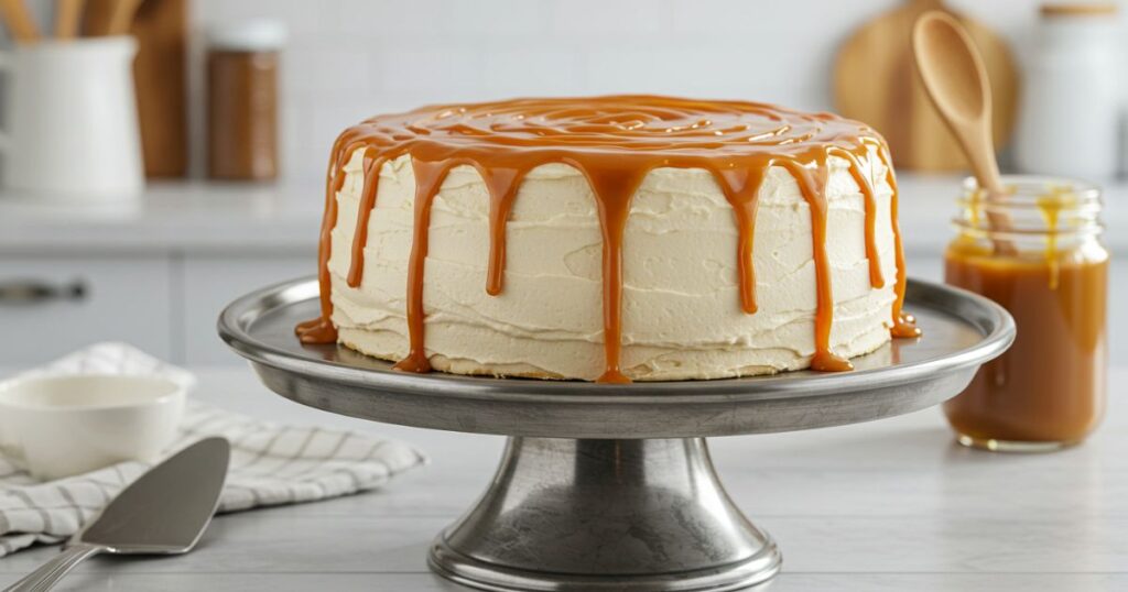 Caramel Cloud Cake