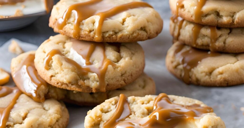 Coffee Cheesecake Cookies