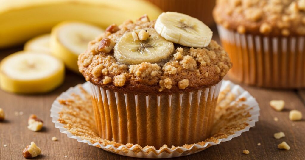 Delicious Greek Yogurt Banana Muffins