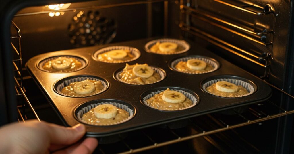 Greek Yogurt Banana Muffins