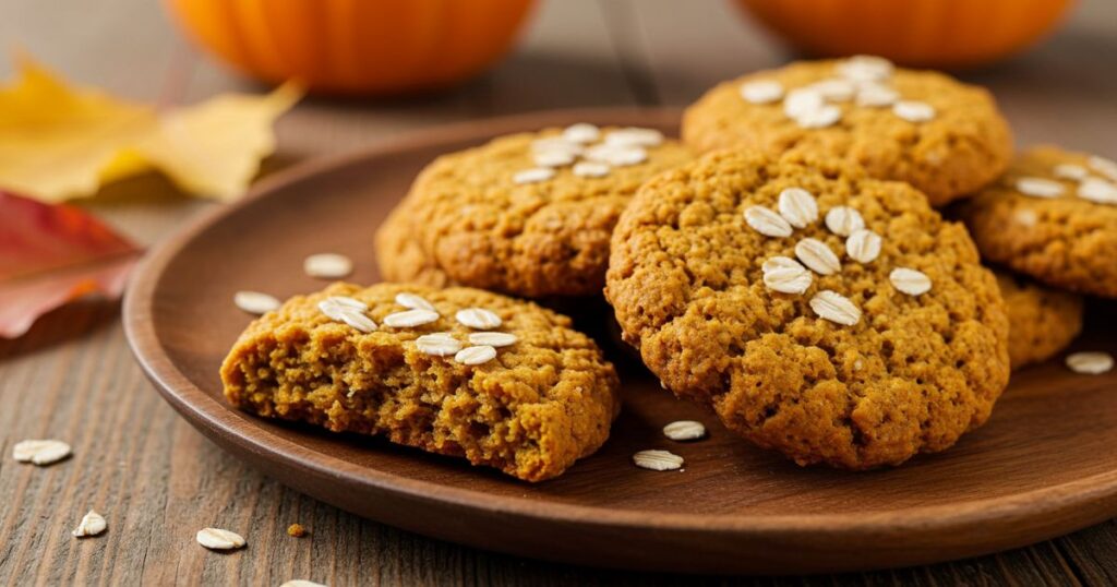 Pumpkin Oat Cookies