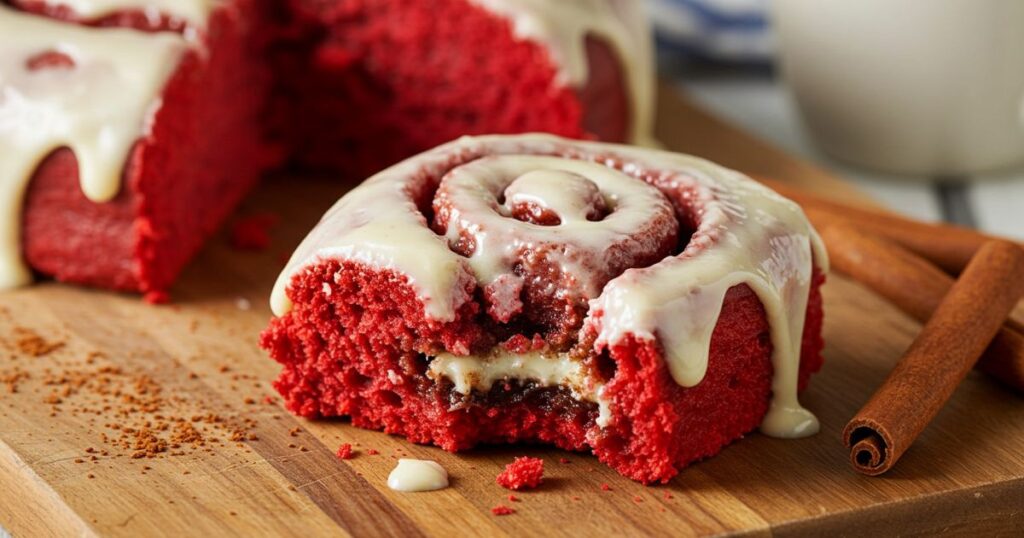 Red Velvet Cinnamon Rolls