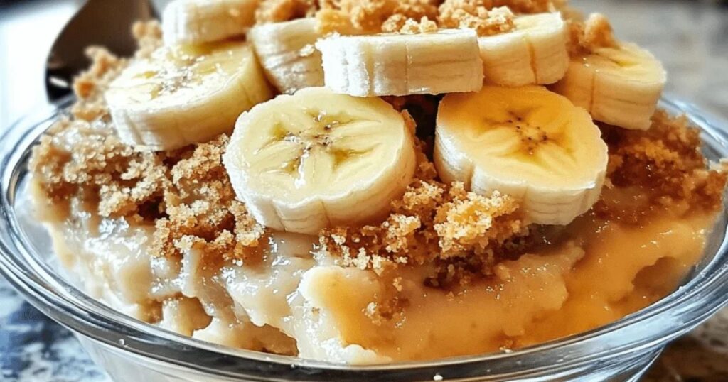 ingrdiants of Southern Banana Cobbler