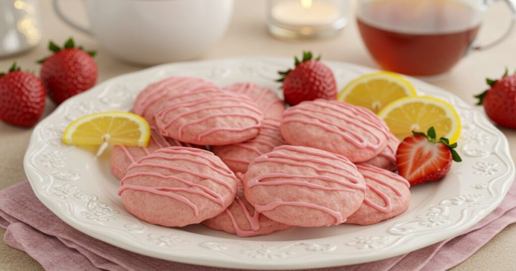 Strawberry Lemonade Cookies