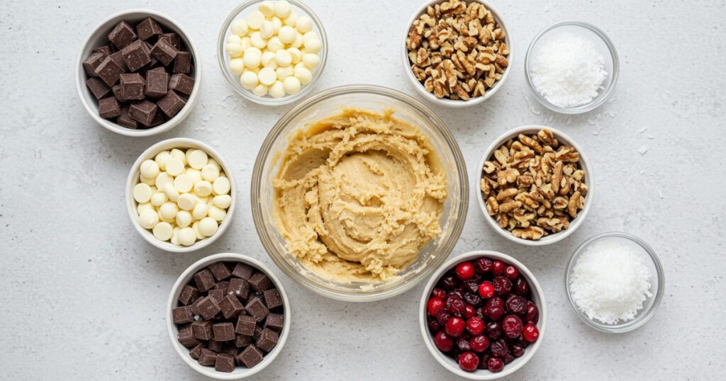 ingrediants of Chocolate Chip Cookies