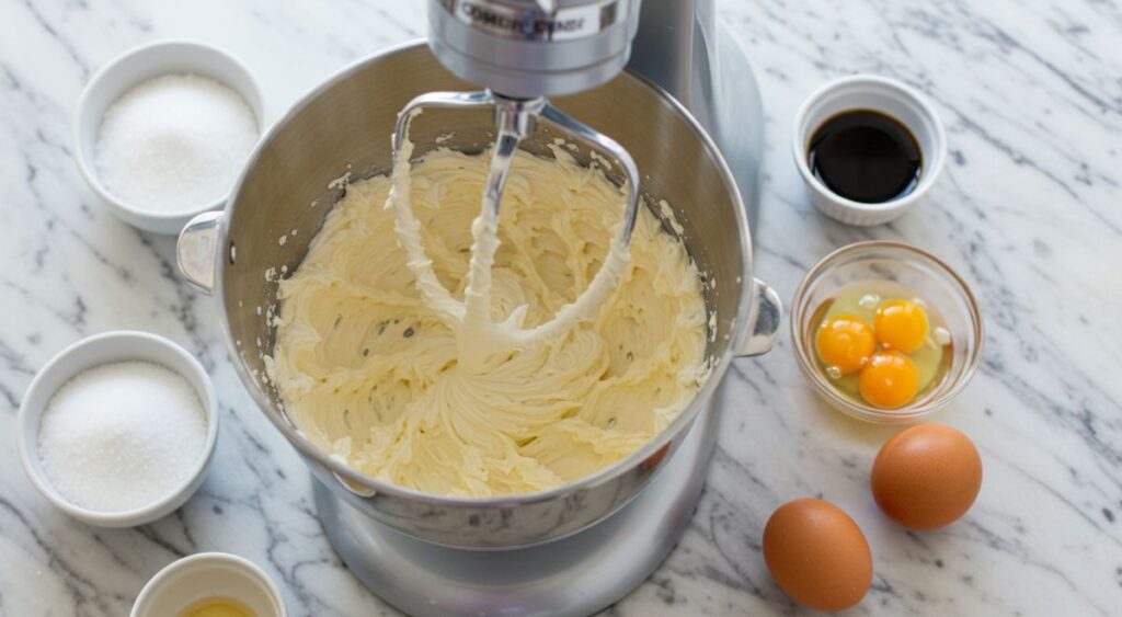 electric mixer Espresso Coffee Cheesecake