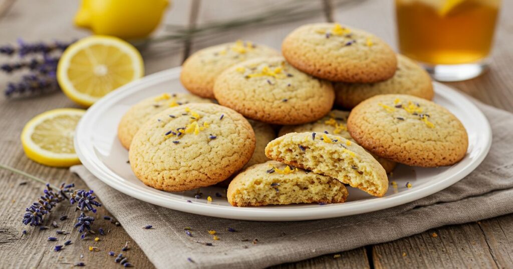 yummy Lemon Lavender Cookies
