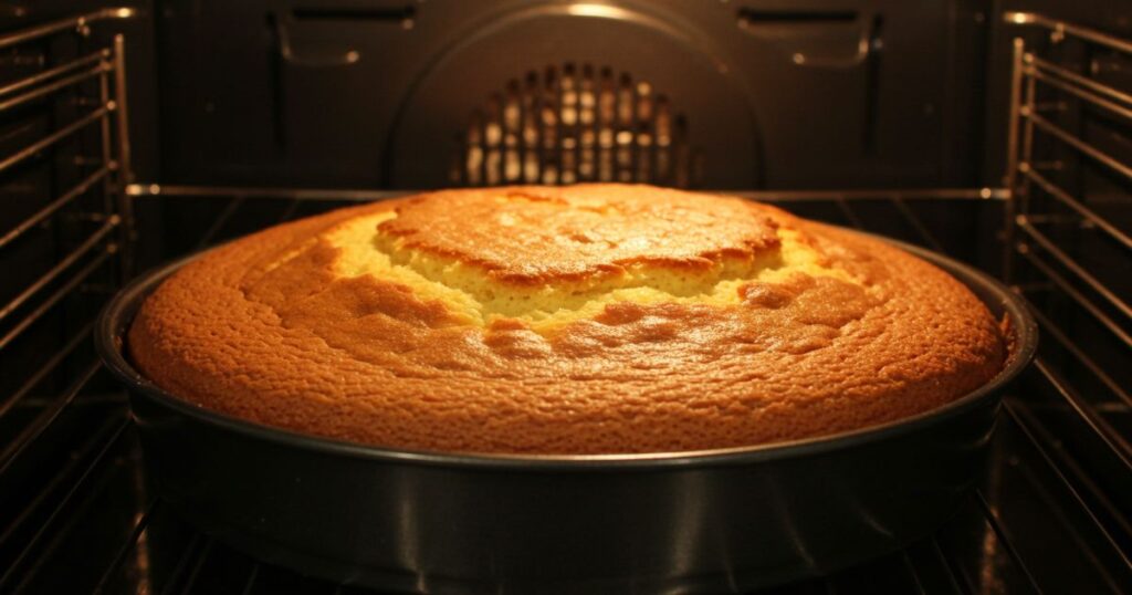 Baking of Swedish Cardamom Cake