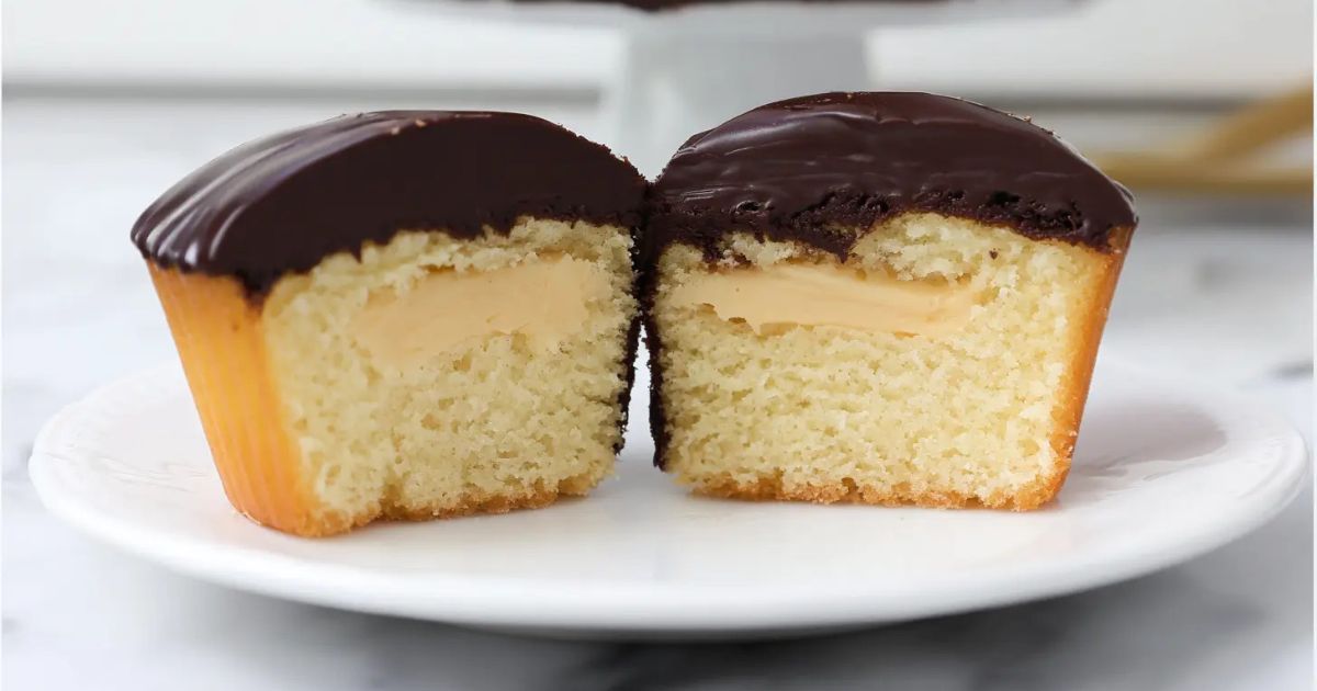 Boston Cream Cupcakes