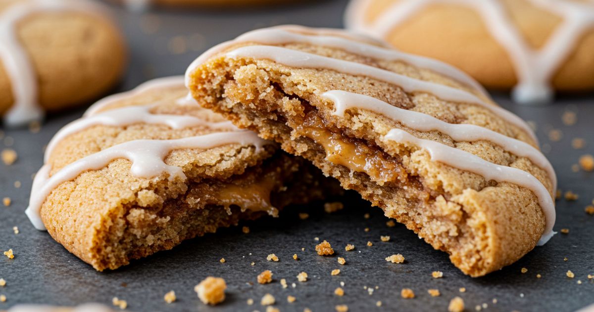 Brown Sugar Cinnamon Pop Tart Cookies
