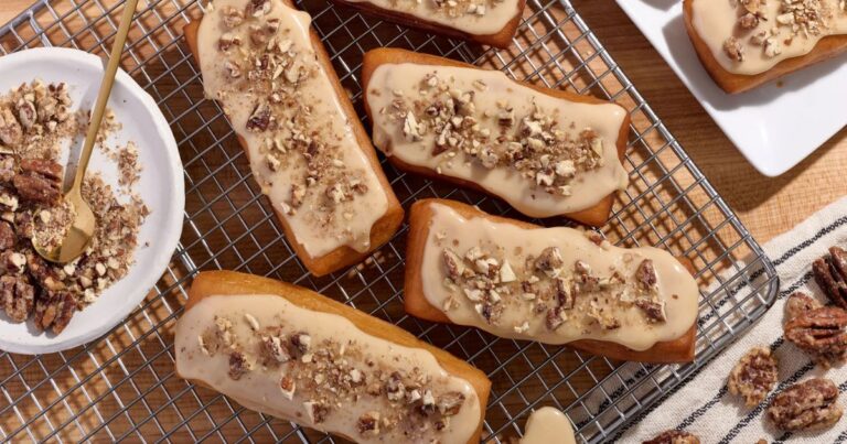 Maple Donut Bars
