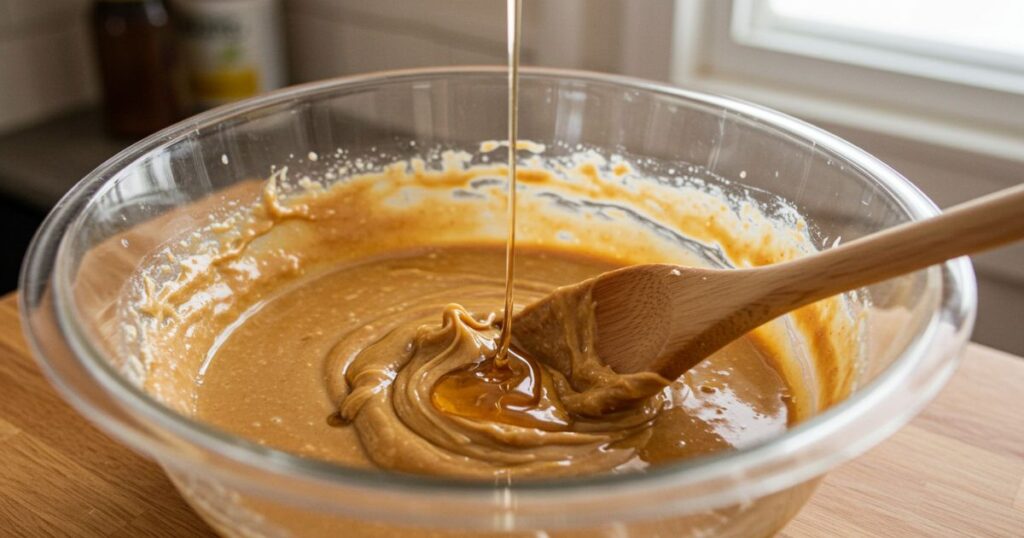Mixing Peanut Butter and Honey