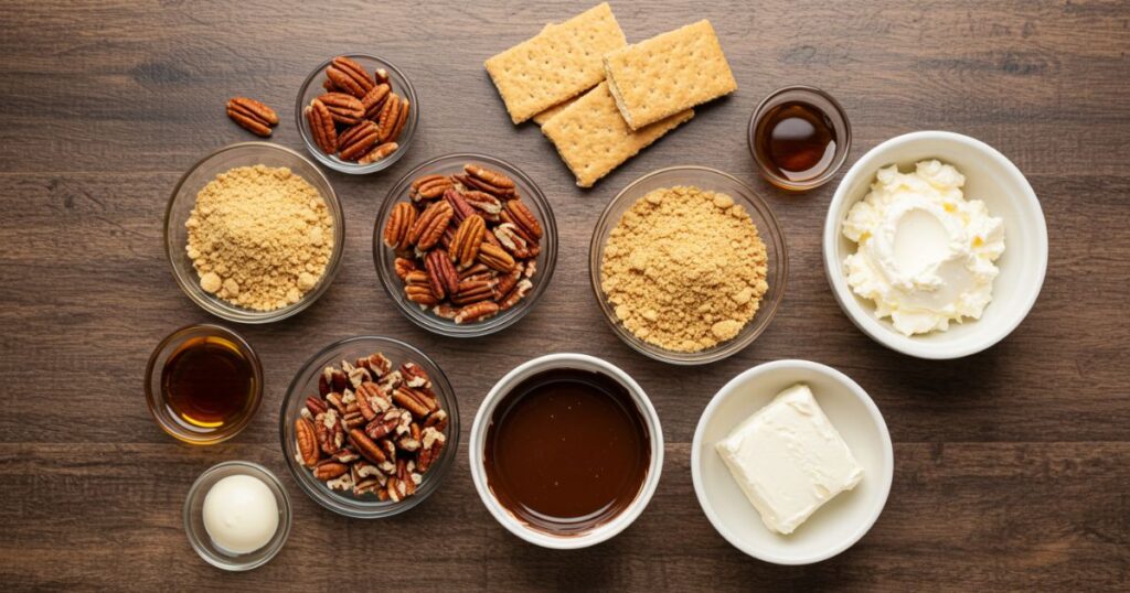 No Bake Pecan Pie Balls Ingredients