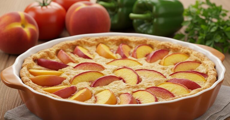 Peach Desserts with Fresh Peaches