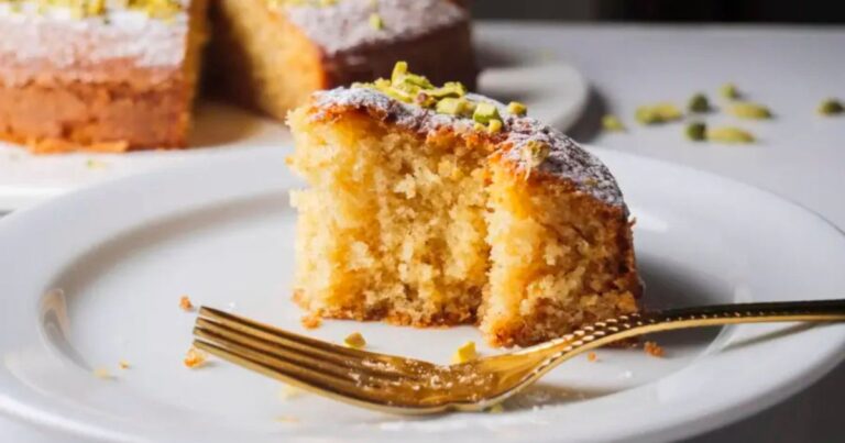 Sliced Swedish Cardamom Cake