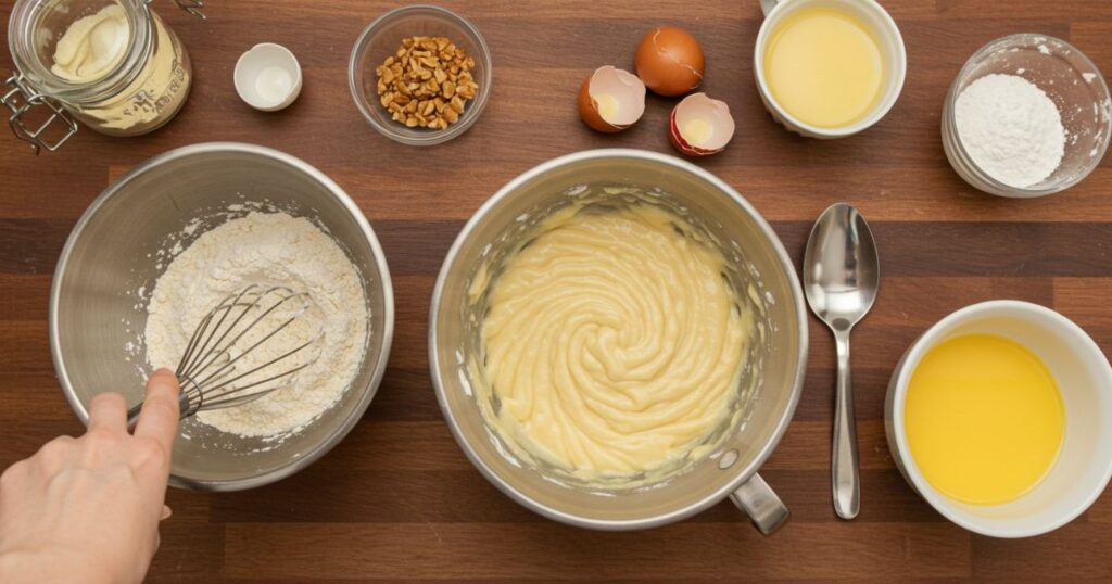 Step-by-Step London fog Cake Preparation