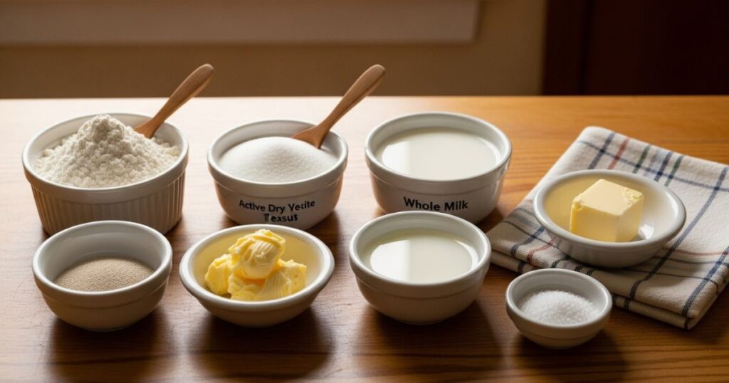 Amish White Bread Ingredients