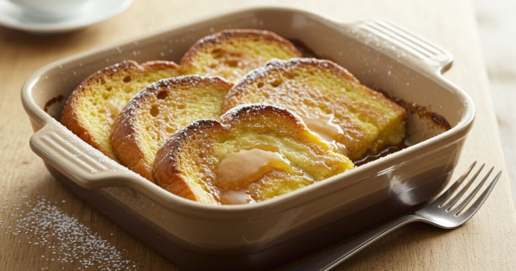 Brunch Table with Crème Brûlée French Toast