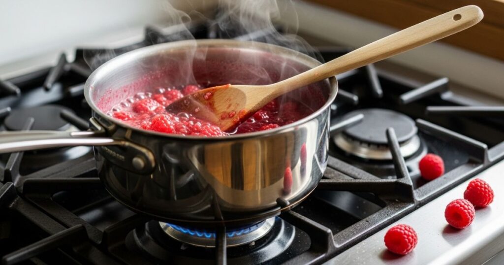 Cooking Raspberry Sauce