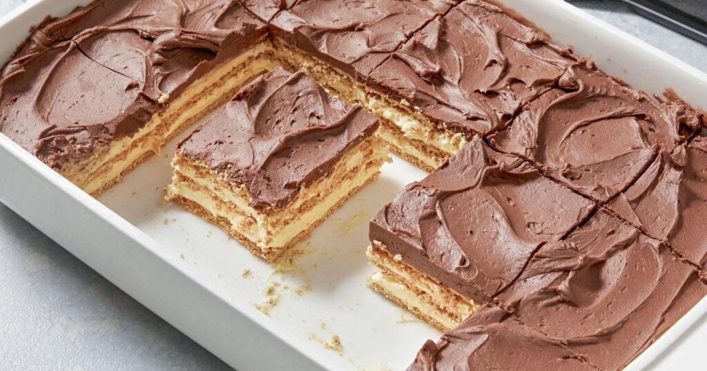 Creamy Chocolate Eclair Cake