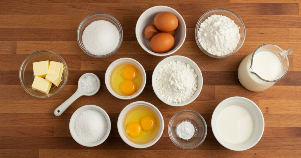 French Butter Cake Ingredients