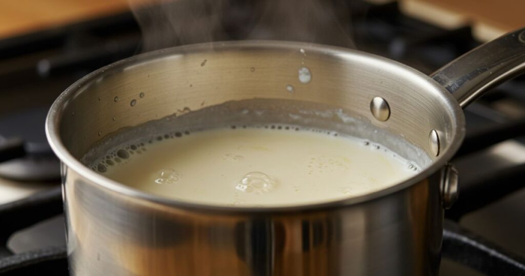 Heating Cream for Ganache
