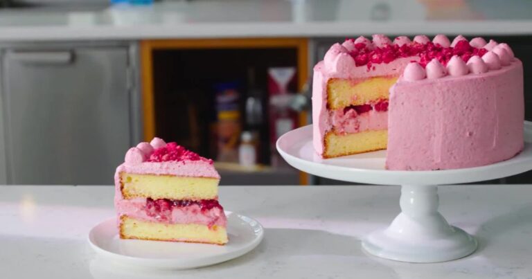 Lemon Raspberry Cake