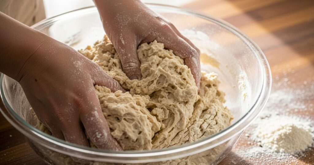 Mixing the Dough