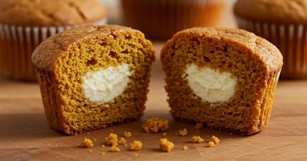Pumpkin Cream Cheese Muffins