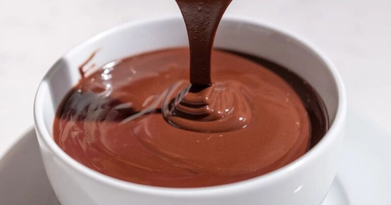 Smooth Glossy Chocolate Ganache