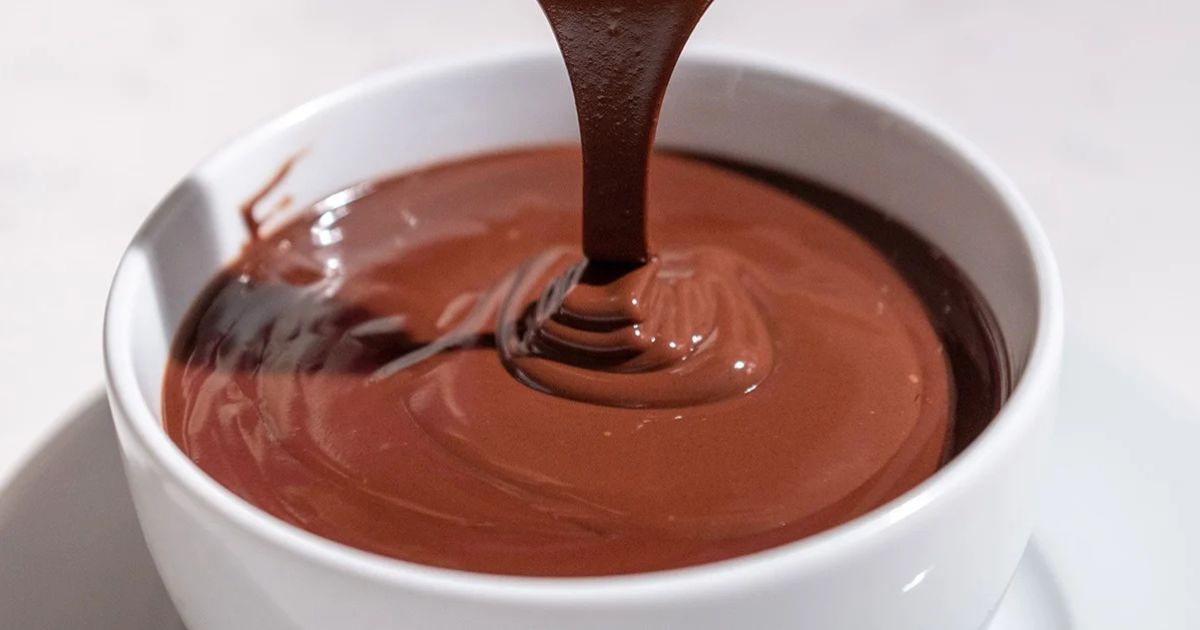 Smooth Glossy Chocolate Ganache
