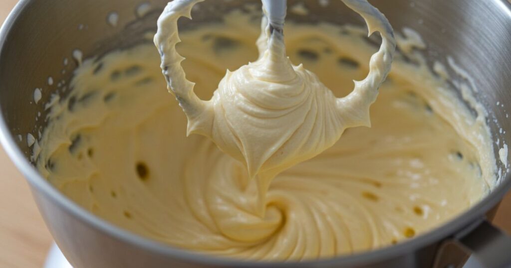 Whipping Eggs and Sugar for Swiss Cake