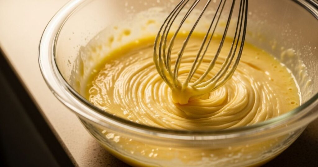 Whisking Yolks and Sugar