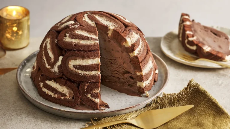 chocolate Swiss rolls