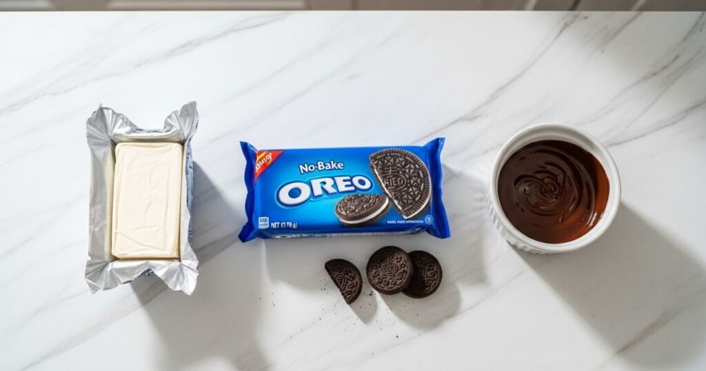 Oreo Truffle Ingredients Ready to Use