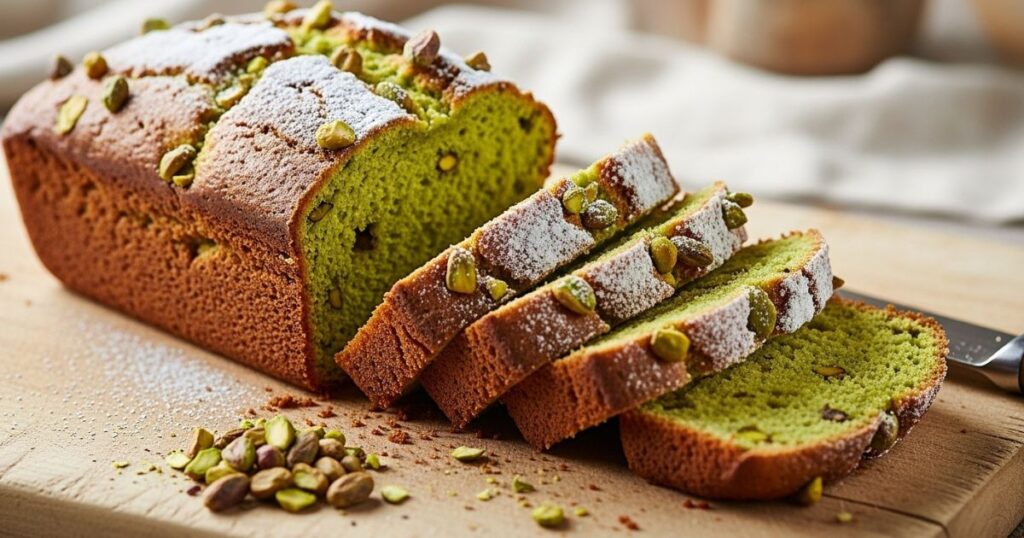 pistachio pudding bread