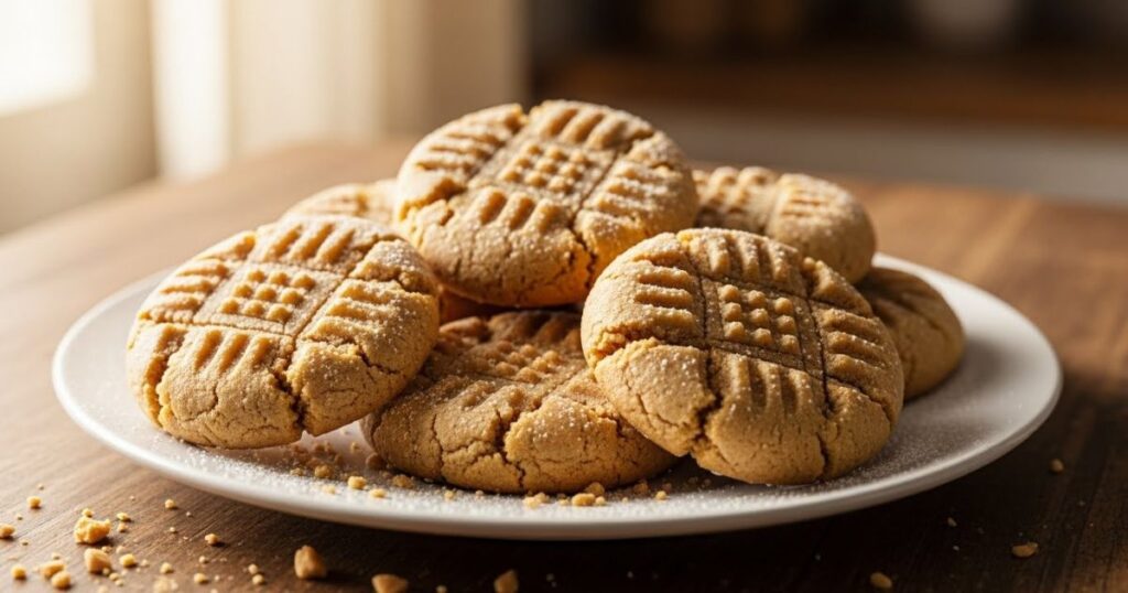 Soft peanut butter cookies
