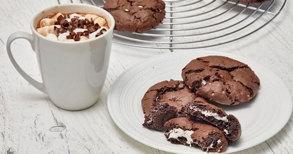 hot cocoa cookies