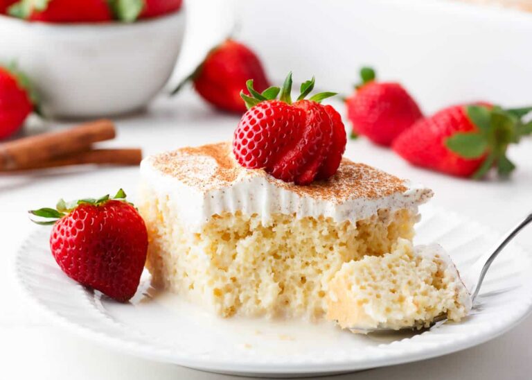 Strawberry Shortcake Tres Leches Cake