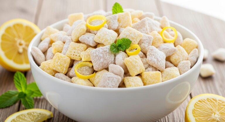 Zesty lemonade puppy chow