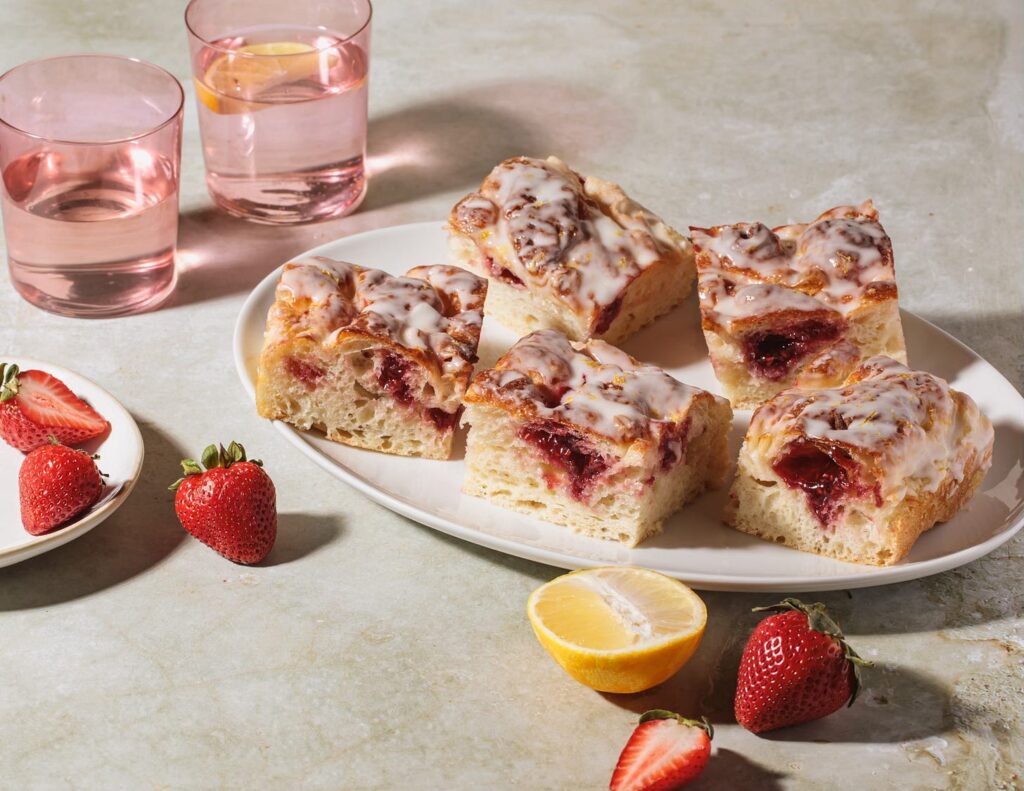 jelly donut focaccia recipe