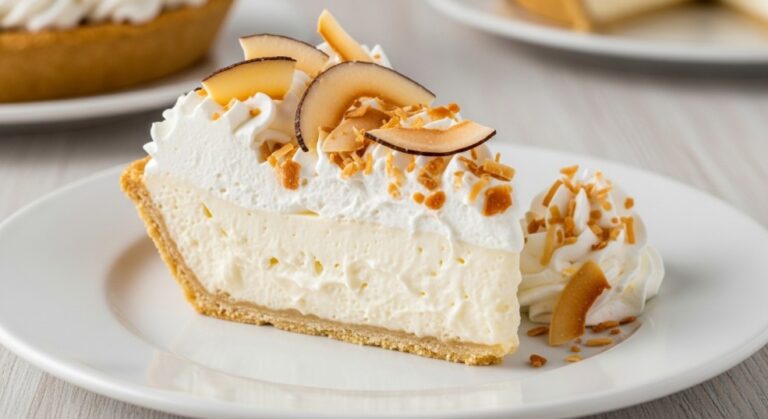 Coconut cream pie