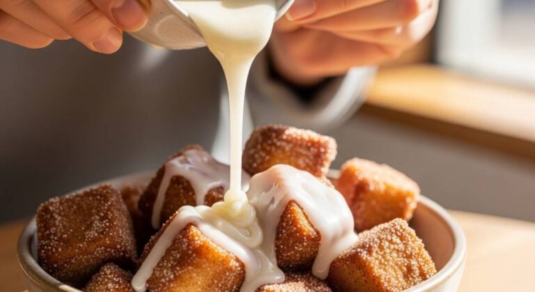 Cinnamon Roll French Toast Bites – Gooey, Crispy Breakfast Treats