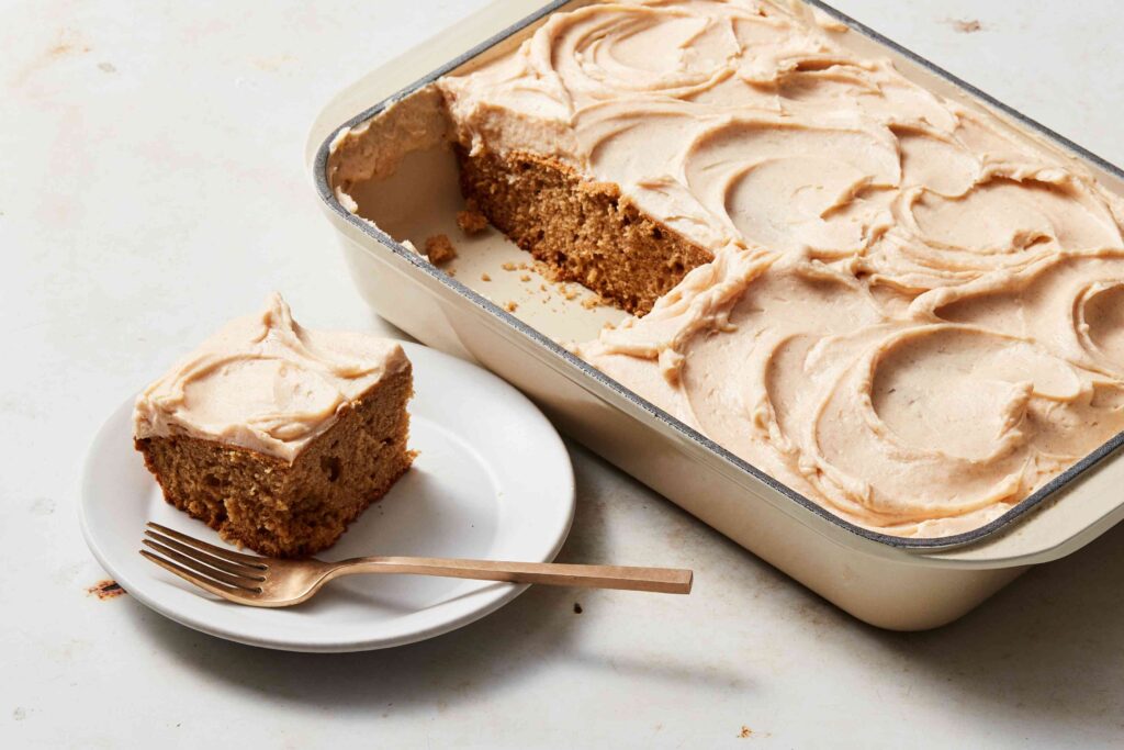 apple butter sheet cake